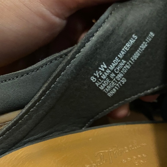 Universal Thread Women's Gray Strappy Heeled Sandals size 8.5W - Picture 7 of 11